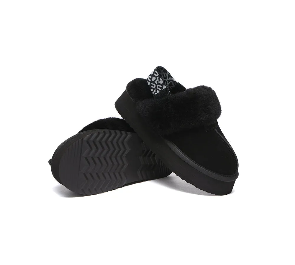 UGG Women Removable Strap Slingback Platform Slippers Forever
