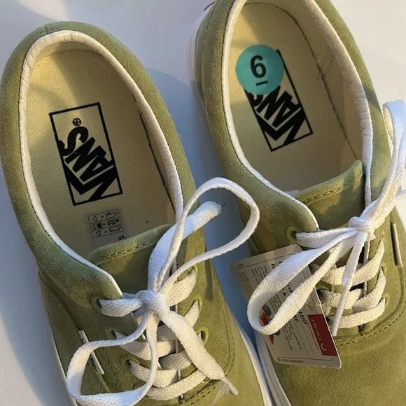 Vans 6 Sneakers Era Pig Suede in Winter Pear green HEIQ water repellant NWT
