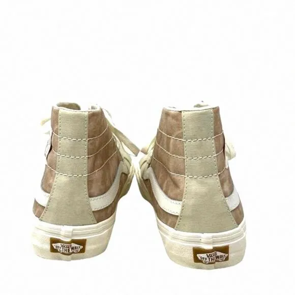VANS Sk8-Hi 38 Decon Shoe Sand Canvas Men's VN0A4BX62ZA Skate Sneakers Size