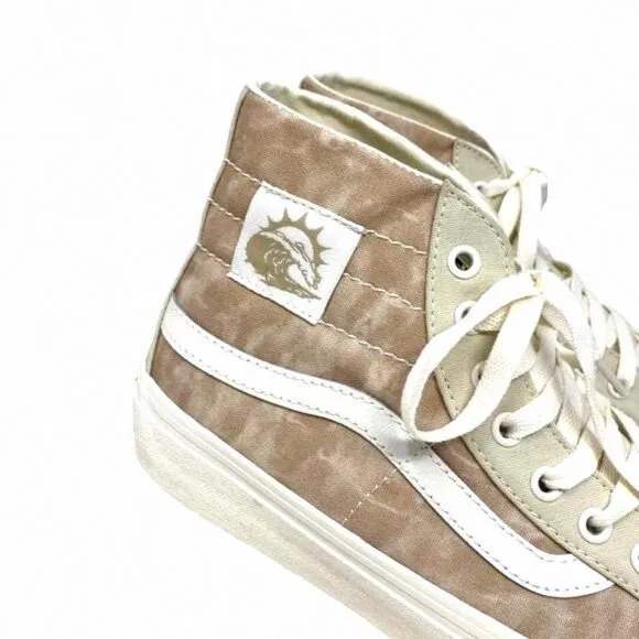 VANS Sk8-Hi 38 Decon Shoe Sand Canvas Men's VN0A4BX62ZA Skate Sneakers Size