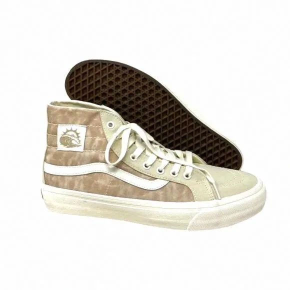 VANS Sk8-Hi 38 Decon Shoe Sand Canvas Men's VN0A4BX62ZA Skate Sneakers Size