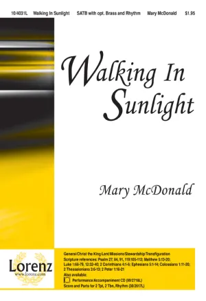 Walking In Sunlight (SATB)