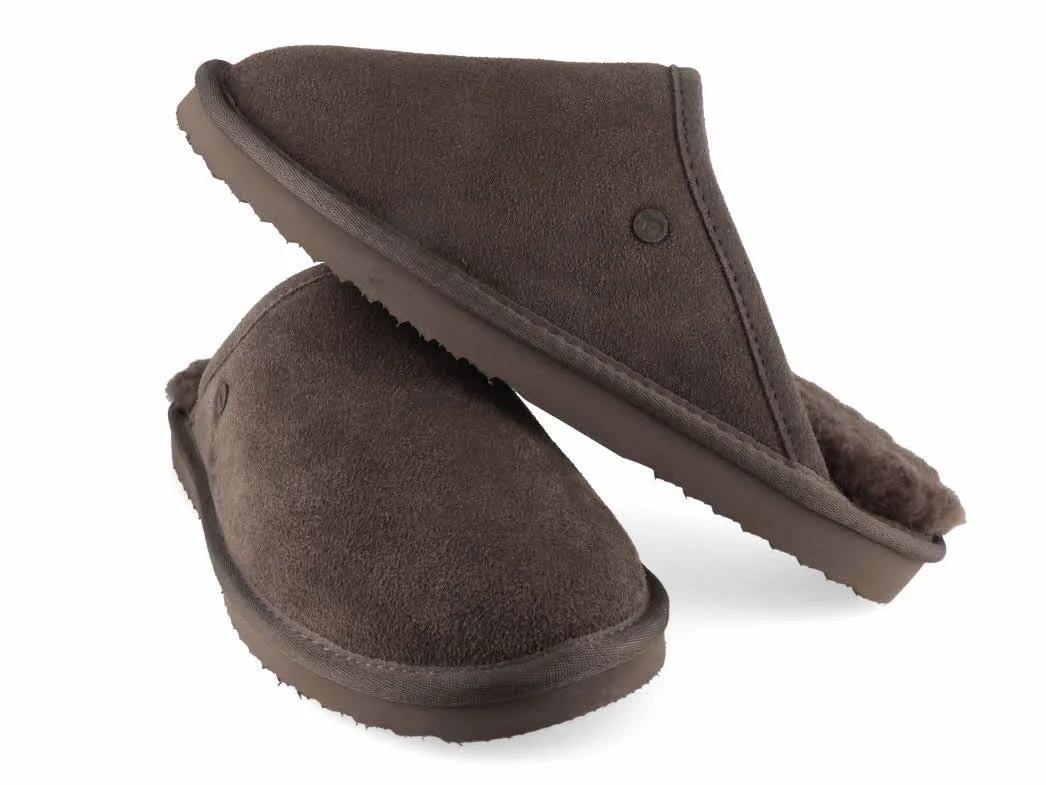 WARMBAT Men Slippers 'Classic', pebble