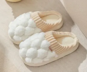 Women's Fashion Indoor Warm Non-slip Plush Slippers