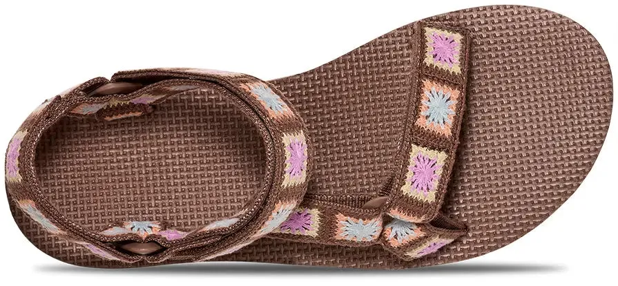 Women’s Teva Flatform Universal Crochet – Stylish & Sustainable Comfort