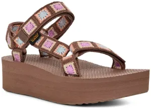Women’s Teva Flatform Universal Crochet – Stylish & Sustainable Comfort